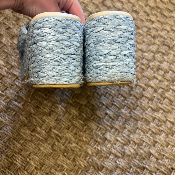 BEACH Platform Raffia Mules - Picture 3 of 4